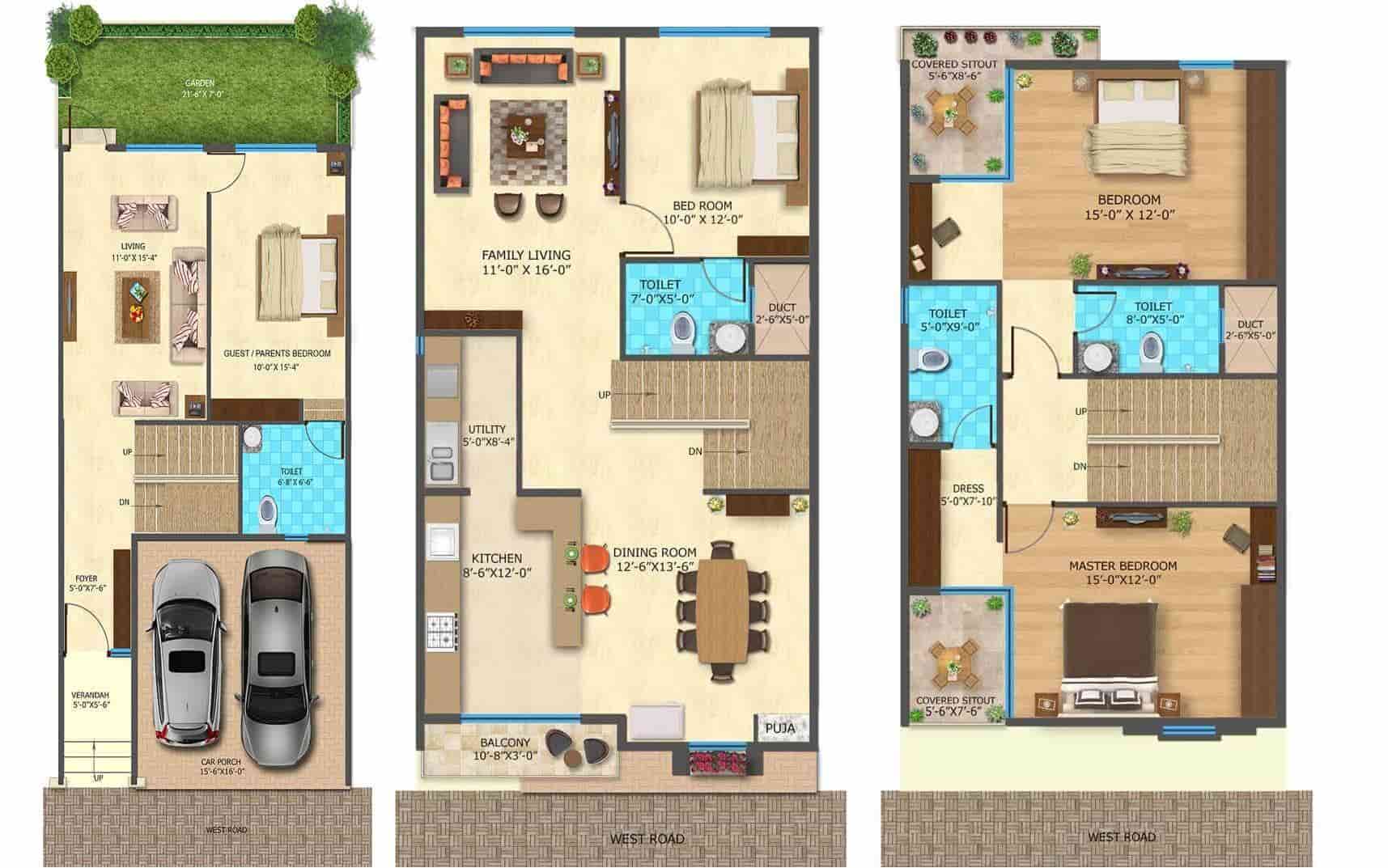 Daiwik Sparsh Floor Plan