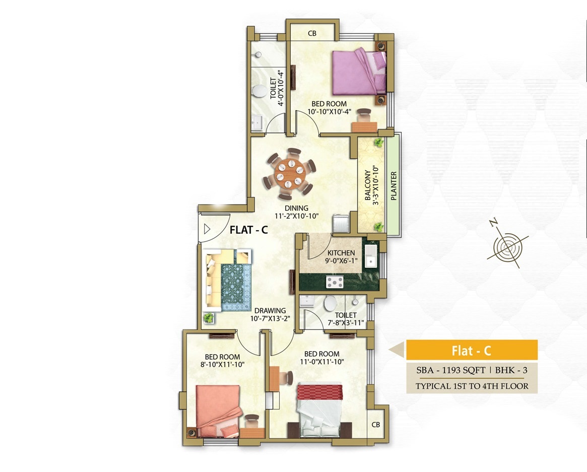 Windsor The Residence Floor Plan