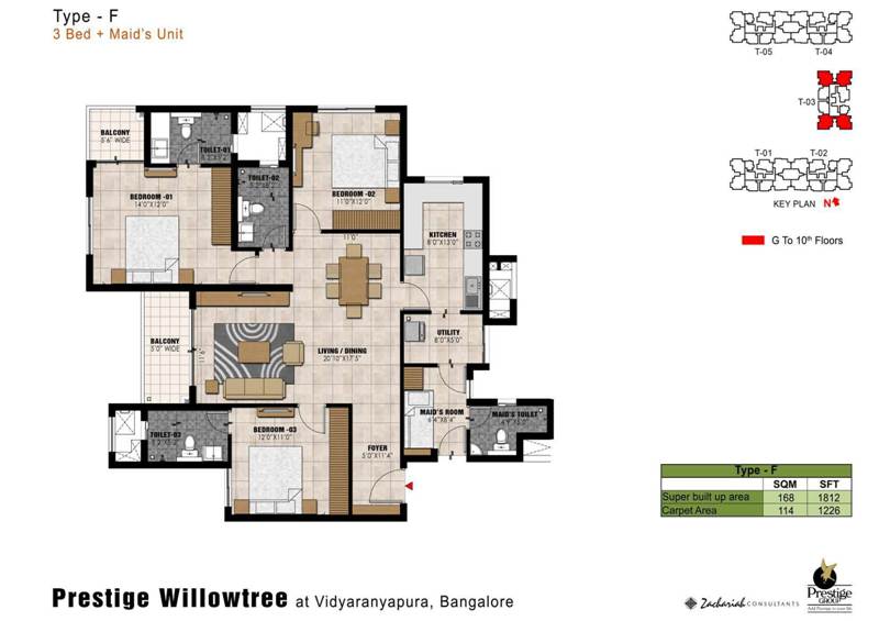 Prestige Willow Tree Floor Plan