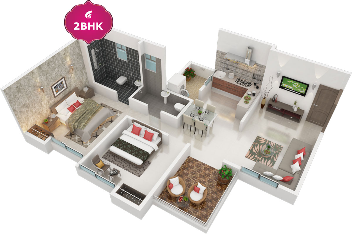Zenith Utsav Residency Floor Plan