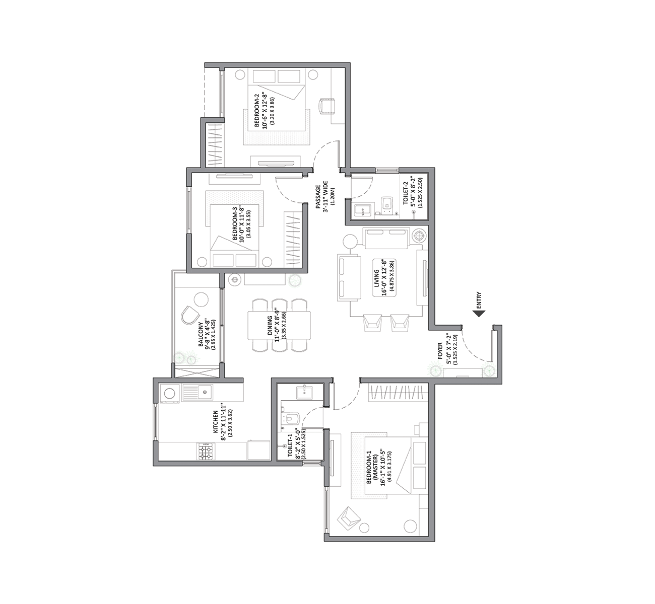 Assetz Marq 2.0 Floor Plan
