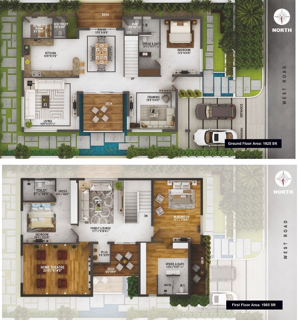 EIPL La Paloma Villas Floor Plan