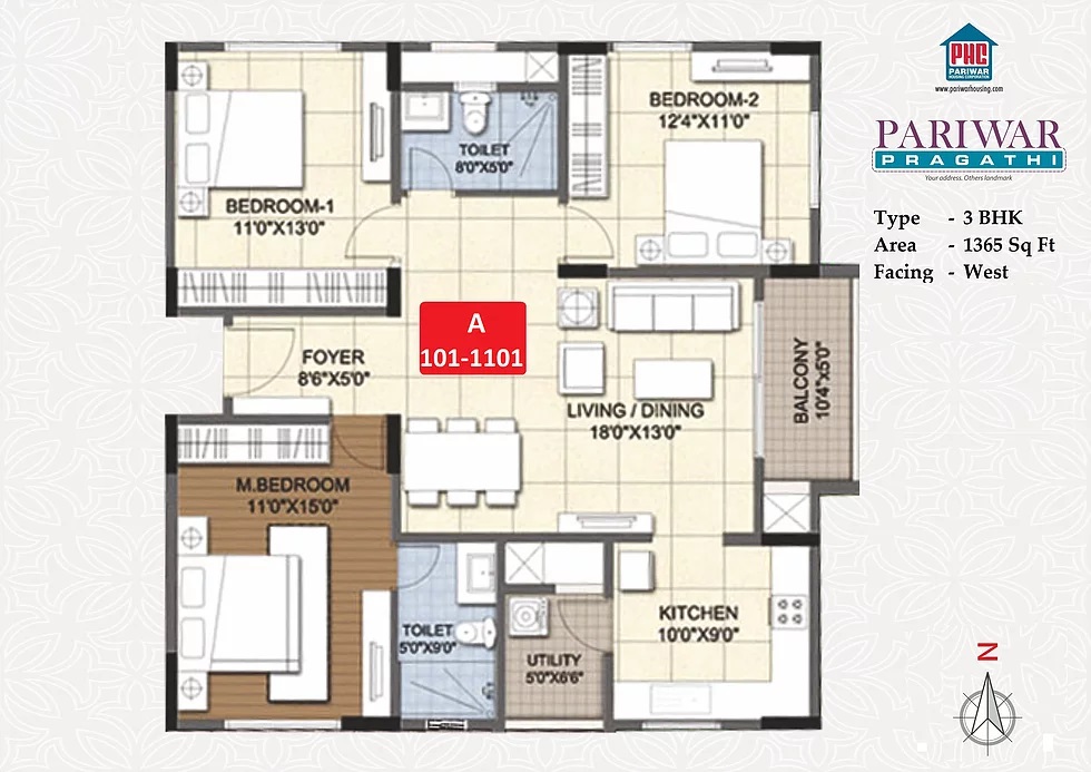 Pariwar Pragathi Floor Plan