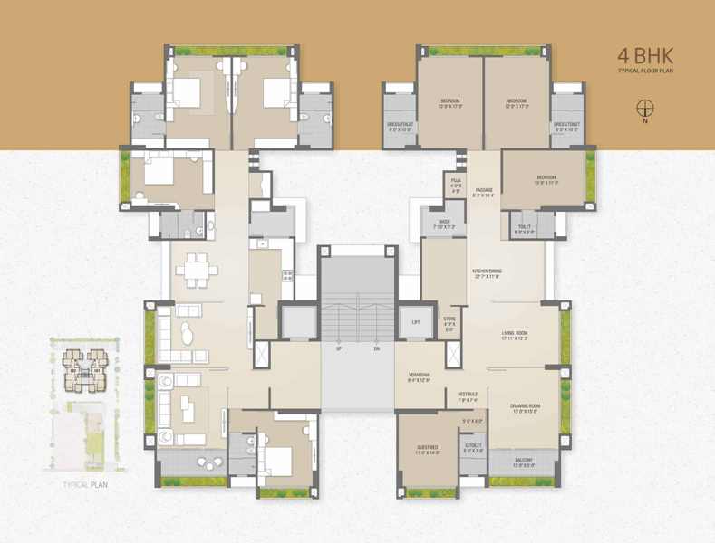 Sharanya Bellevue Floor Plan