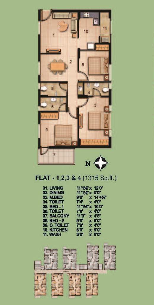 Jains Salzburg Square Floor Plan