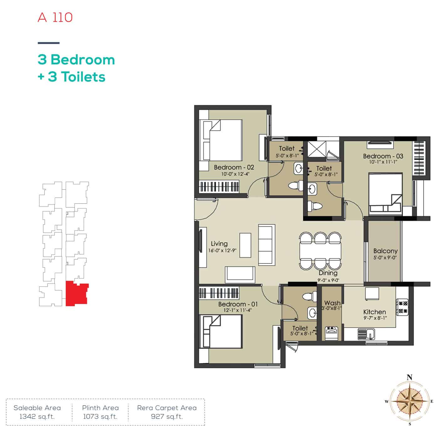 Altis Ashraya Floor Plan