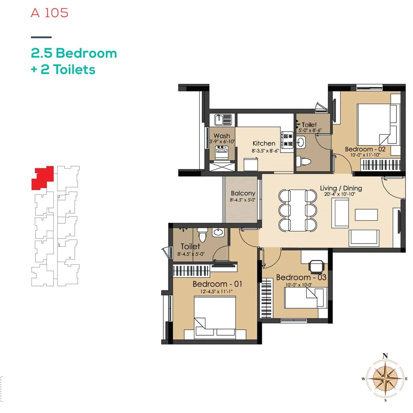 Altis Ashraya Floor Plan