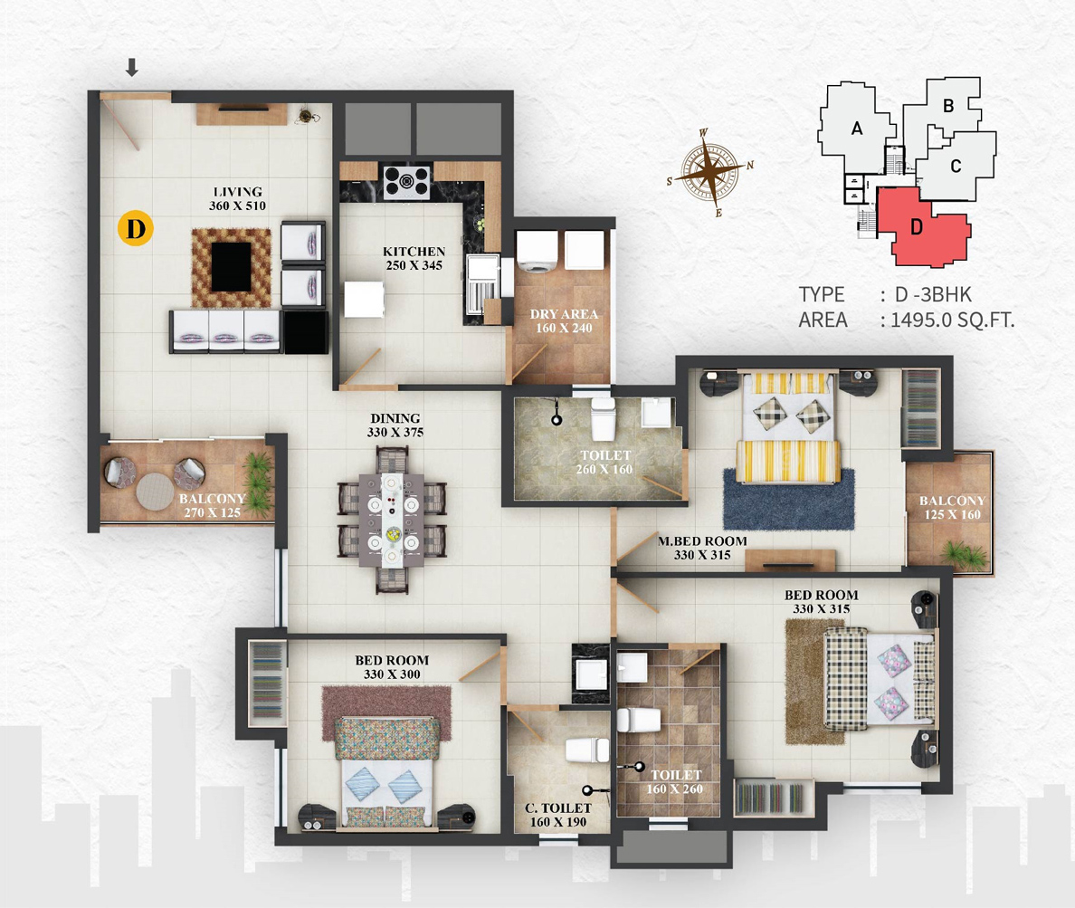Olive Ourania Floor Plan
