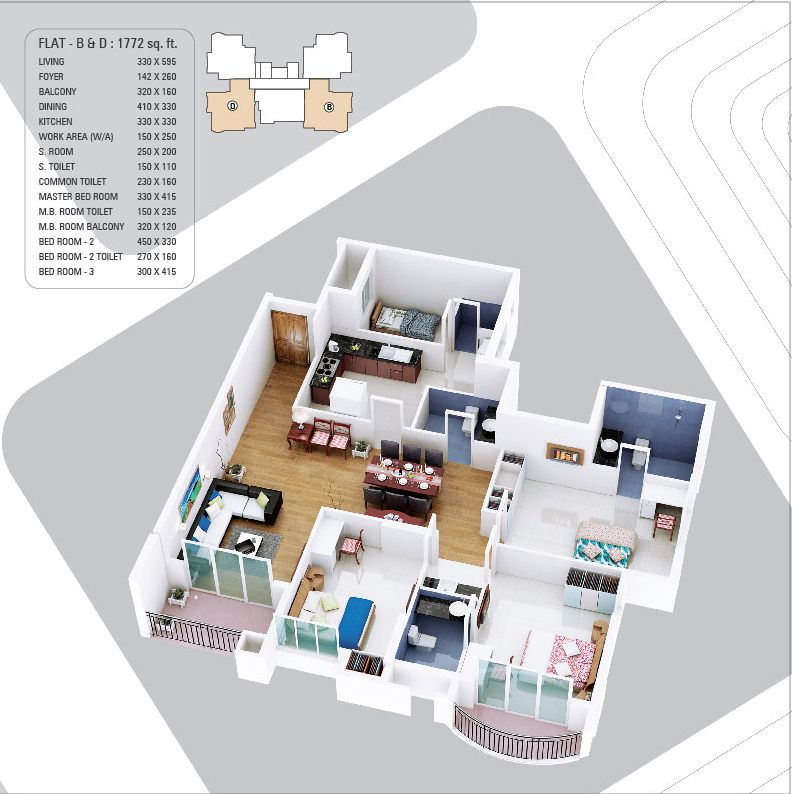 Olive Ourania Floor Plan