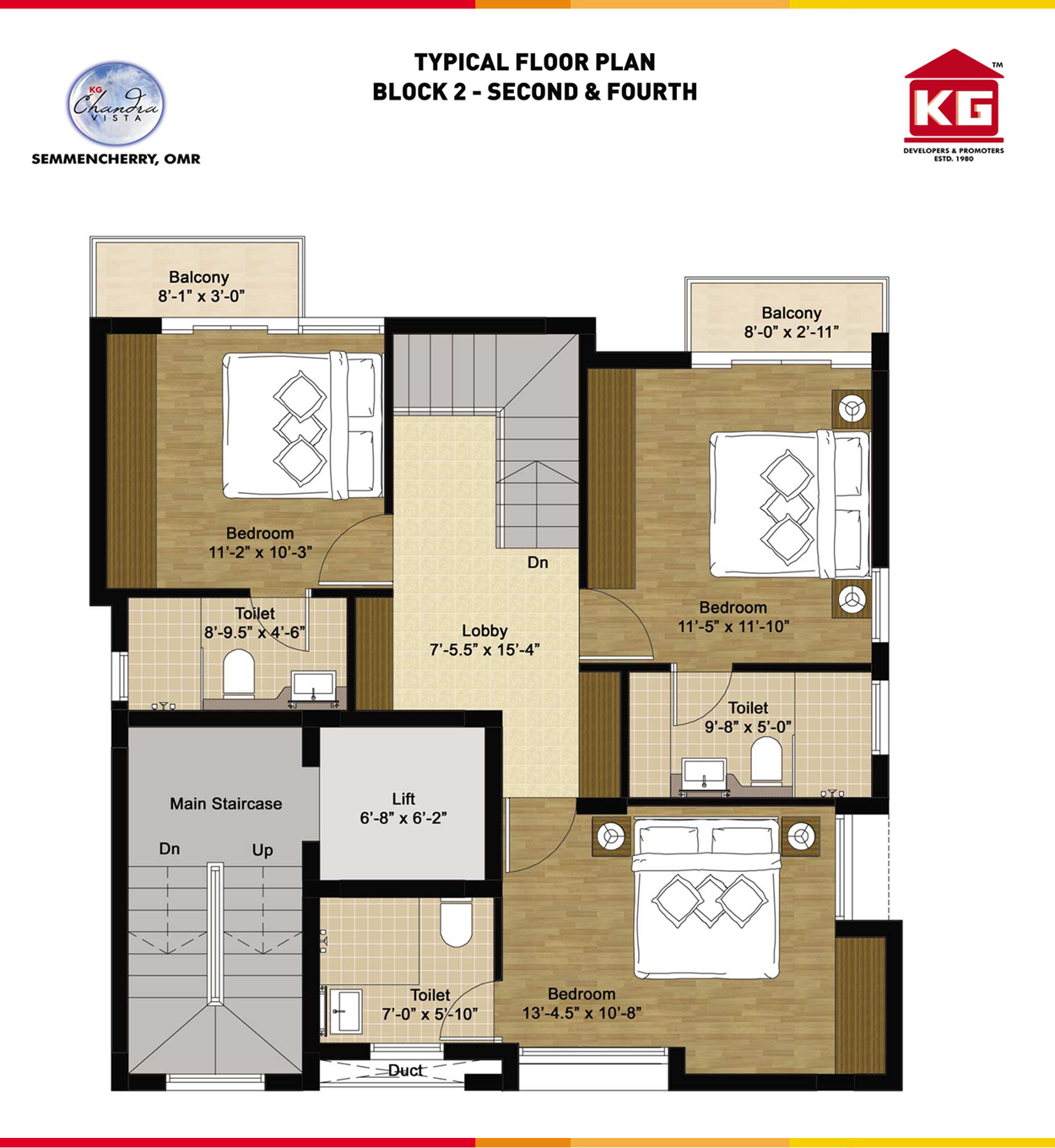 KG Chandra Vista Floor Plan