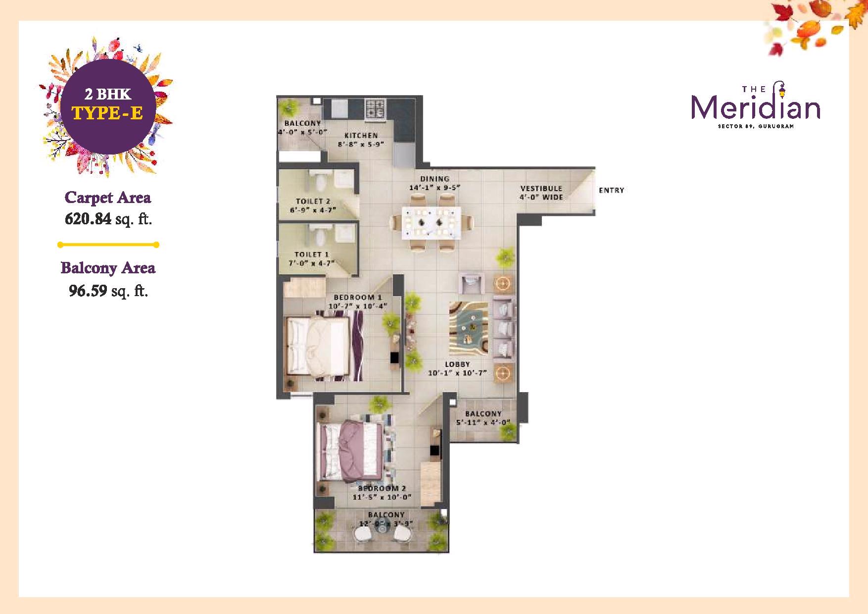 MRG The Meridian Floor Plan