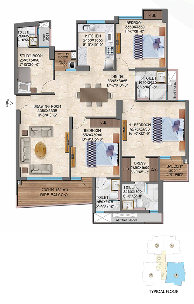 Great Value Anandam Floor Plan