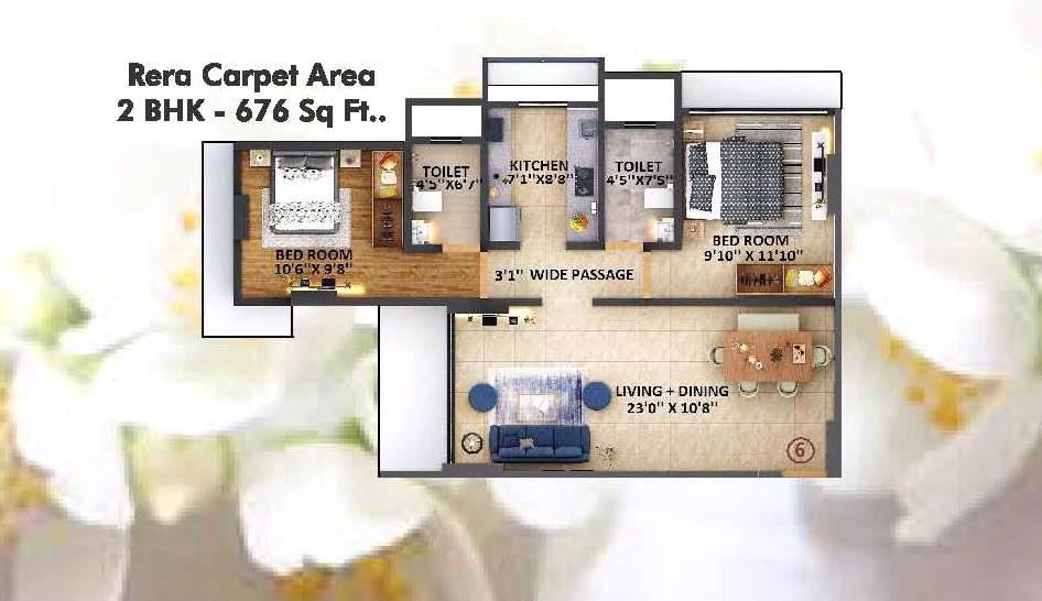 Sanghvi S3 Proxima Floor Plan
