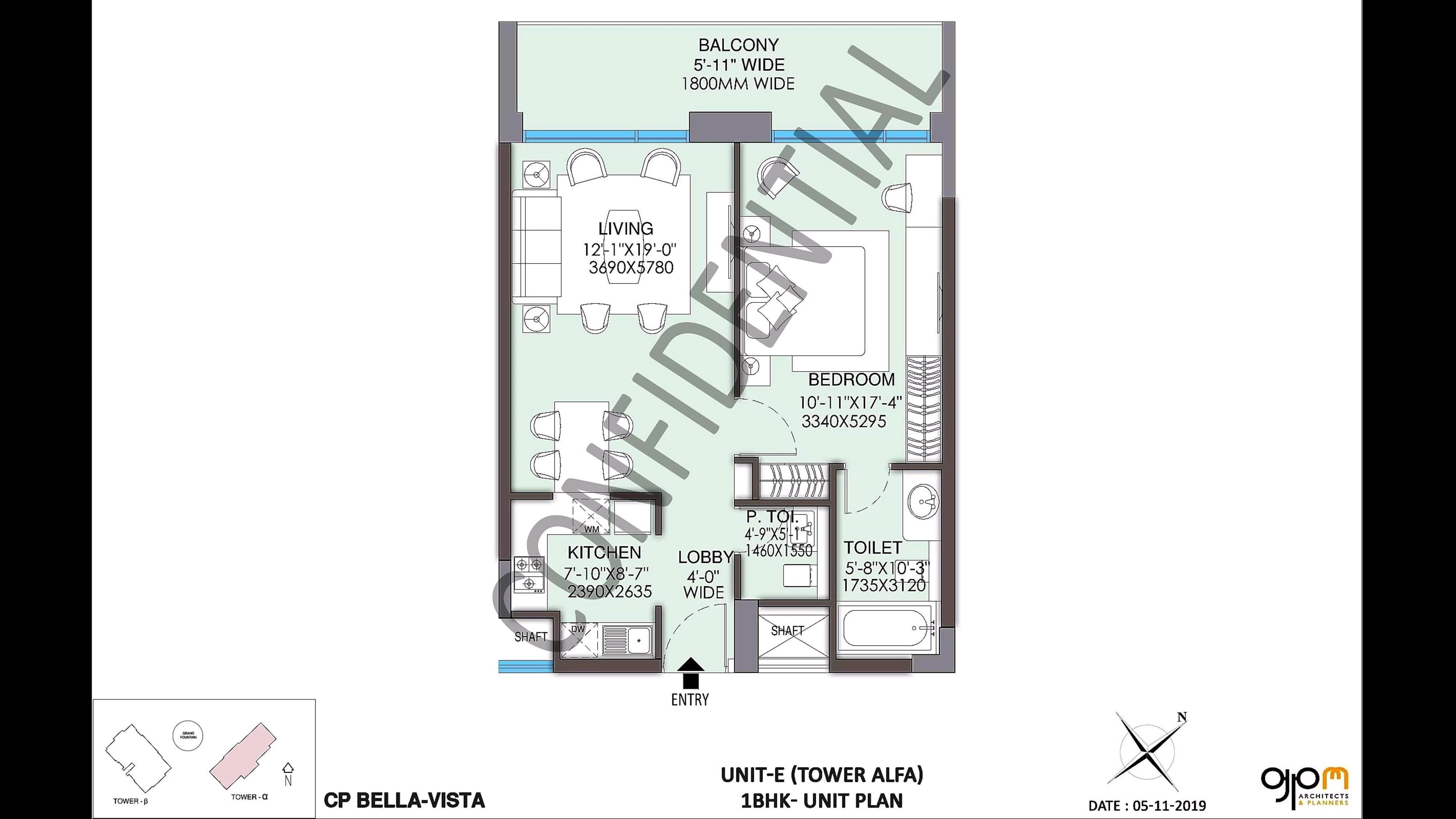 Central Park Bellavista Floor Plan