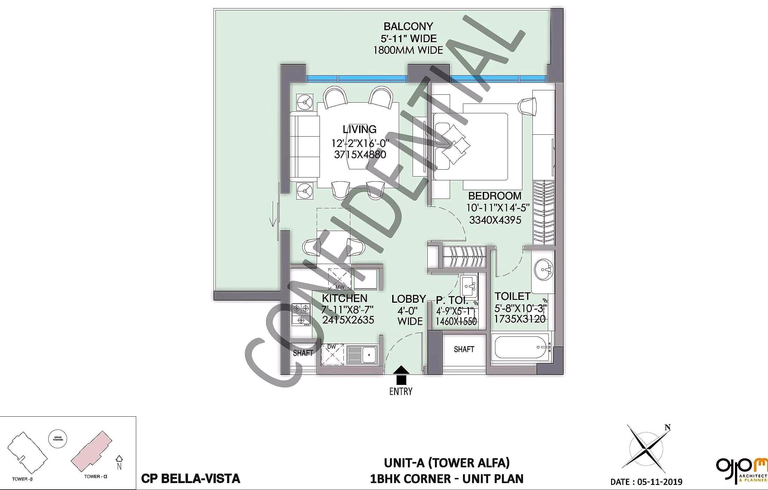 Central Park Bellavista Floor Plan
