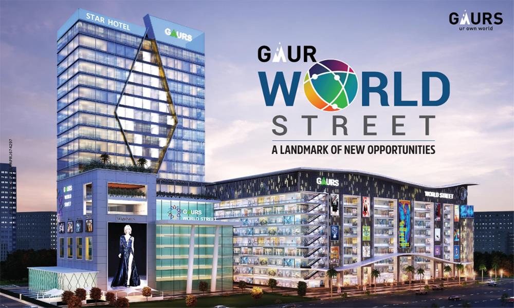 Gaur World Street Mall Brochure Pdf Image