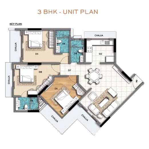 Ahuja O2 Floor Plan