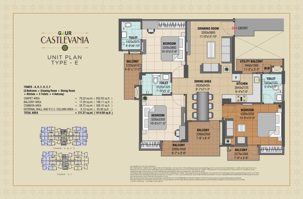Gaur Castlevania Floor Plan
