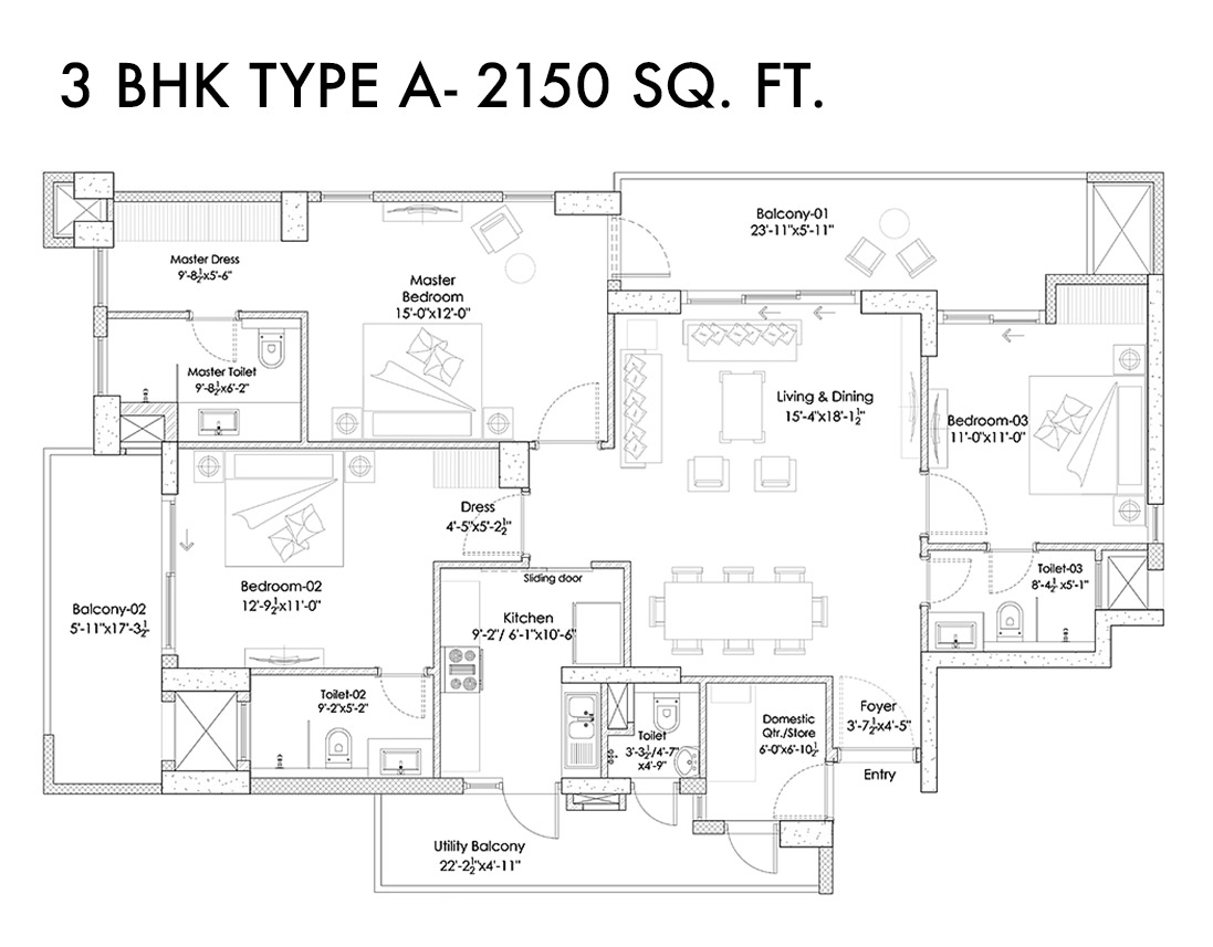 Silverglades Hightown Residences Floor Plan