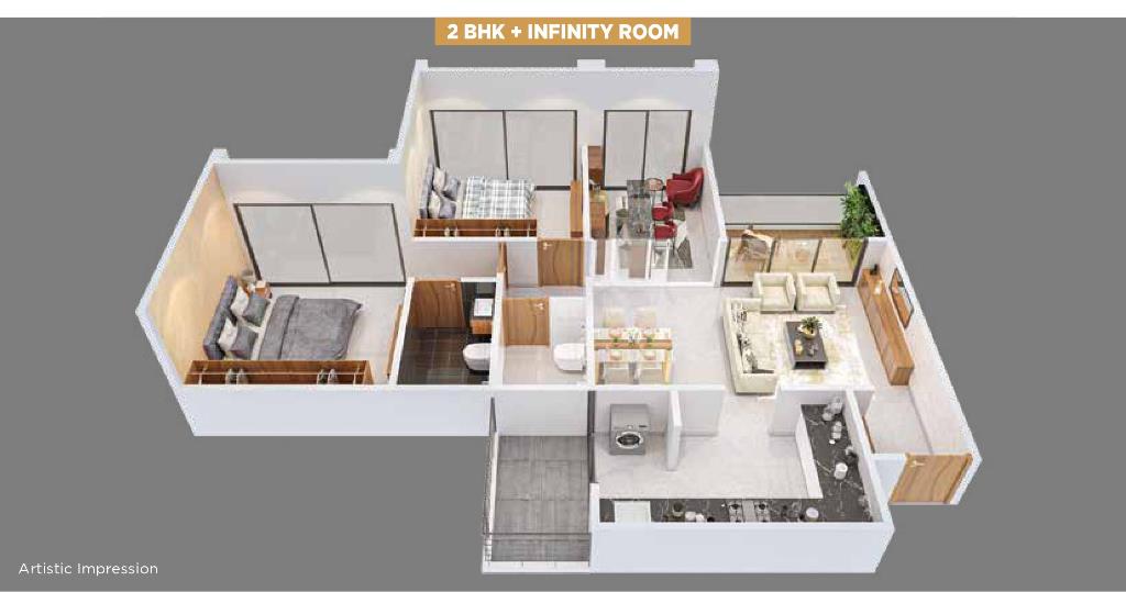 Mantra Codename Infinity Floor Plan