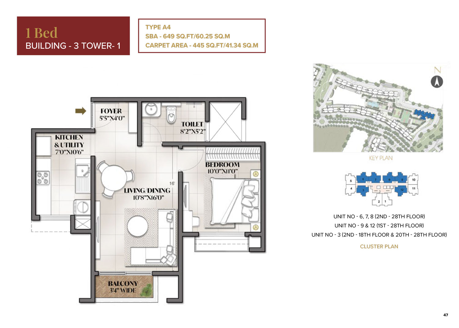 Prestige Eden Park Floor Plan