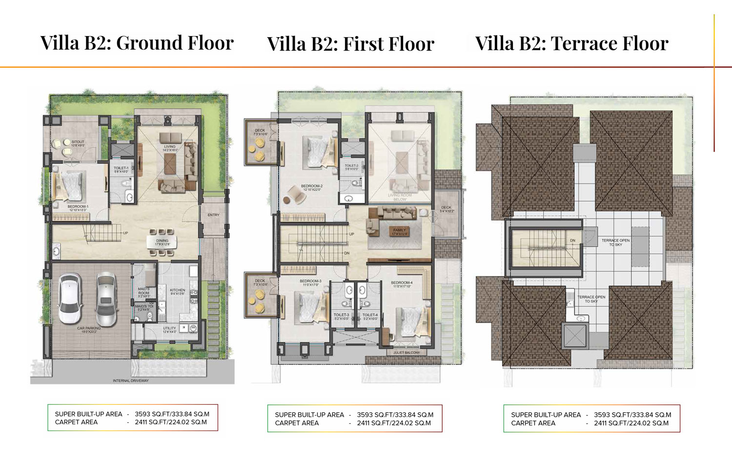 Prestige Aspen Greens Floor Plan