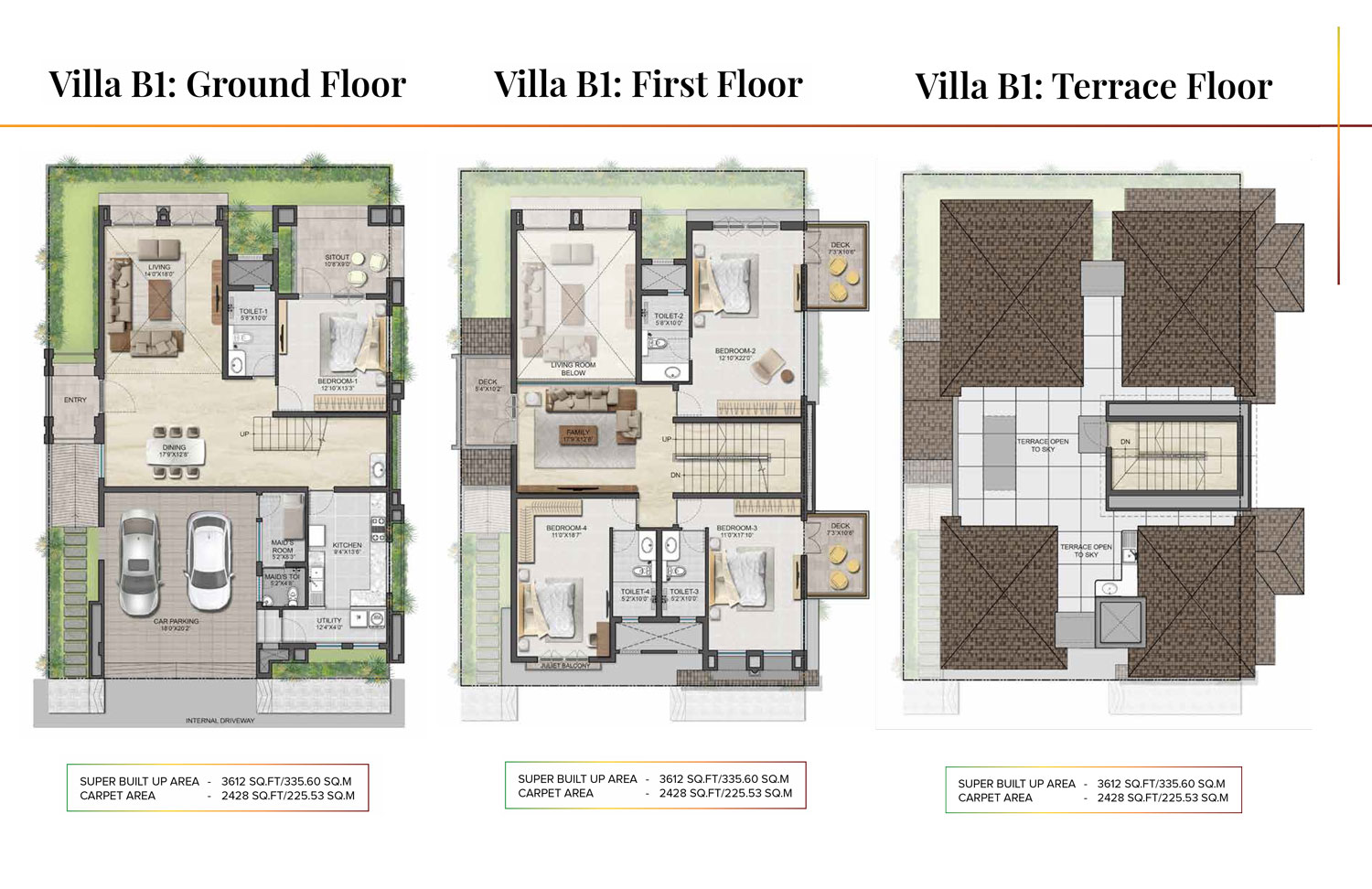 Prestige Aspen Greens Floor Plan