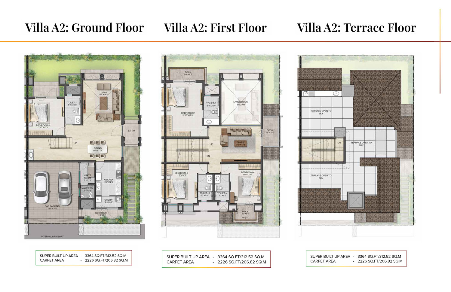 Prestige Aspen Greens Floor Plan