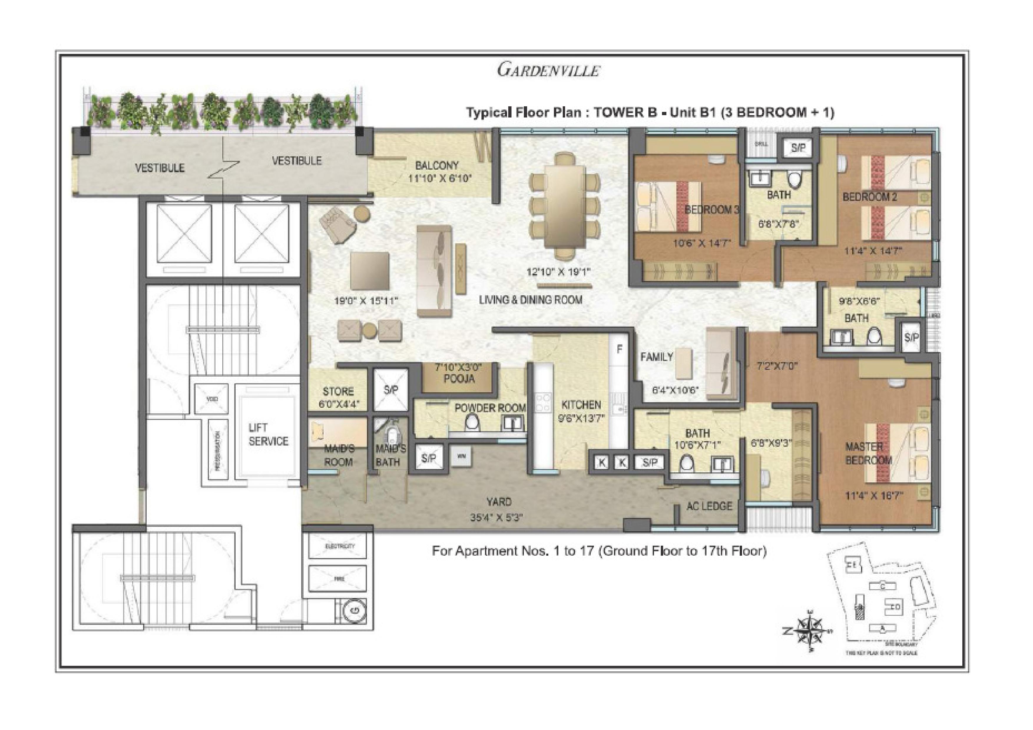 Express E Residences Floor Plan