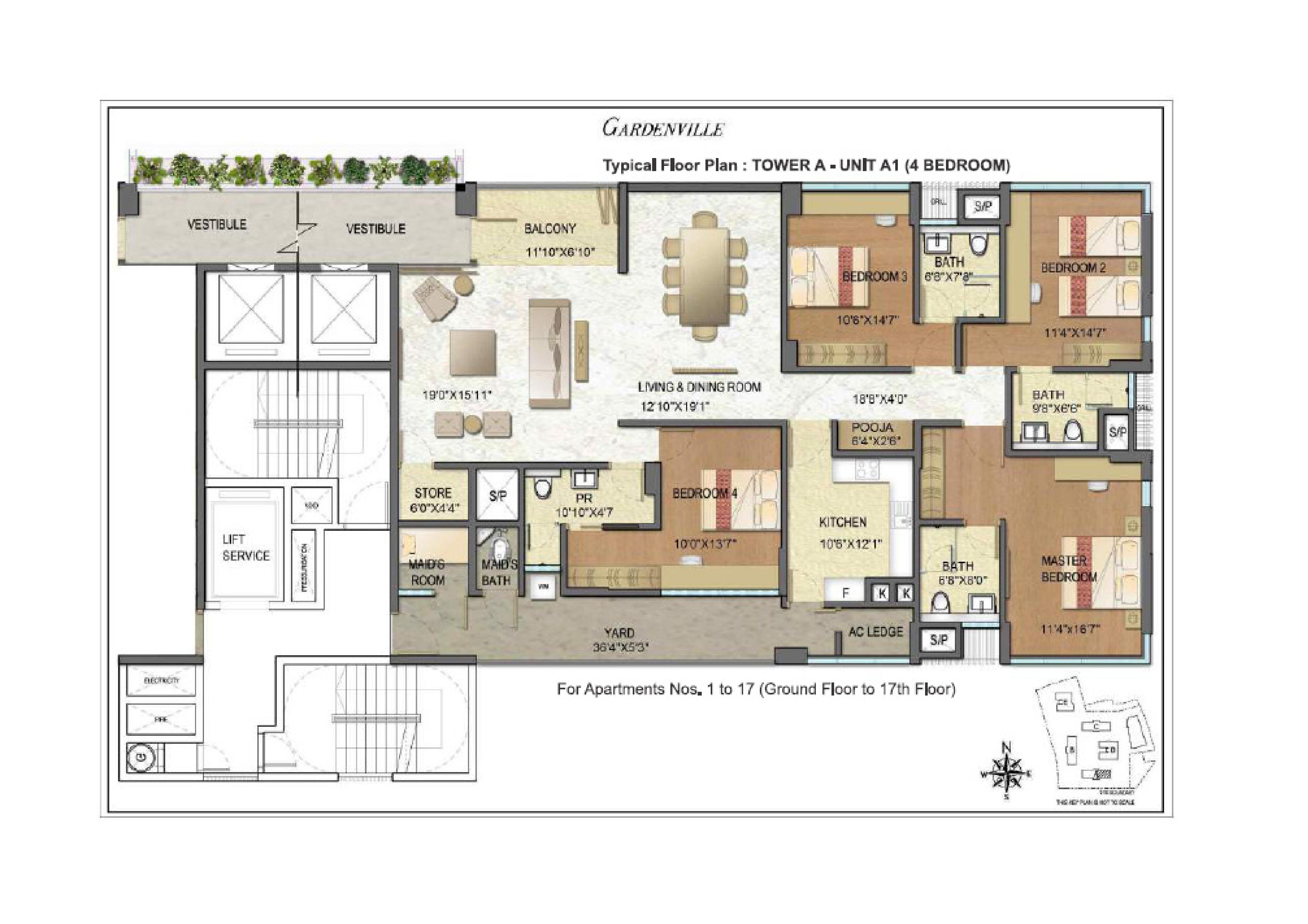 Express E Residences Floor Plan