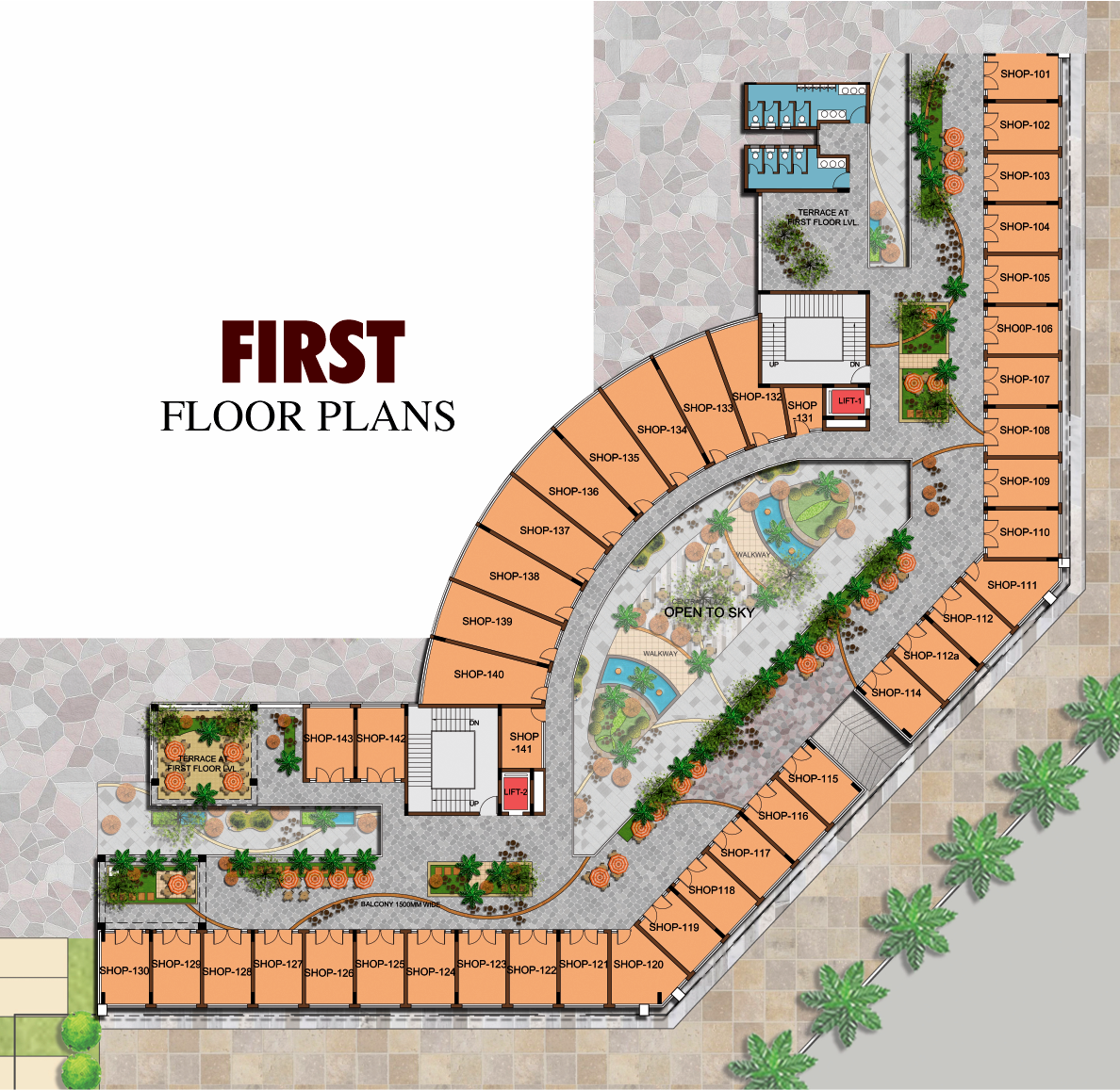 HCBS Auroville Plaza Floor Plan