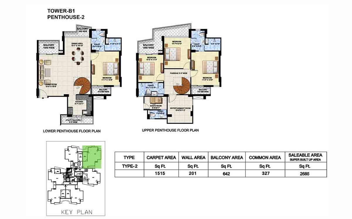 Sikka Sky Homes Floor Plan