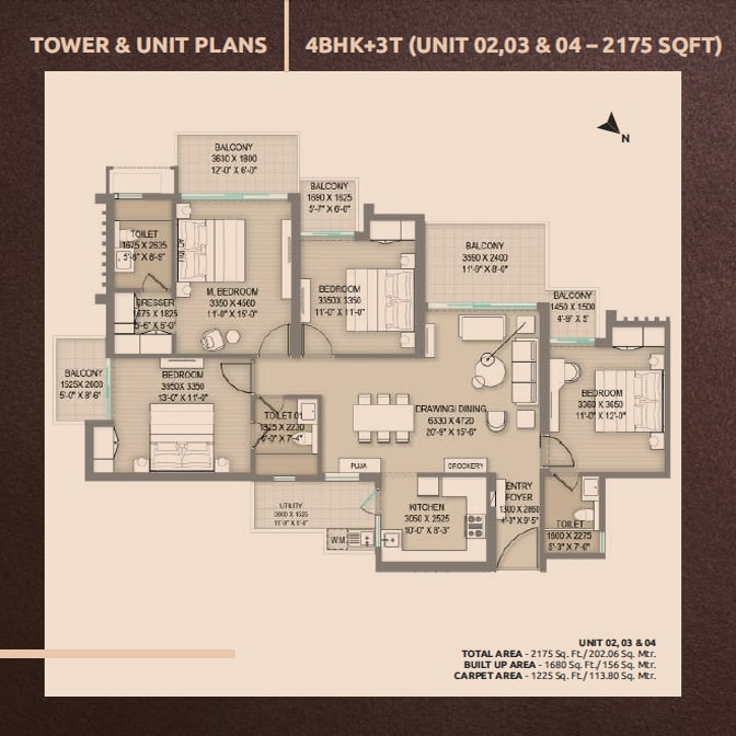 Arihant One Floor Plan
