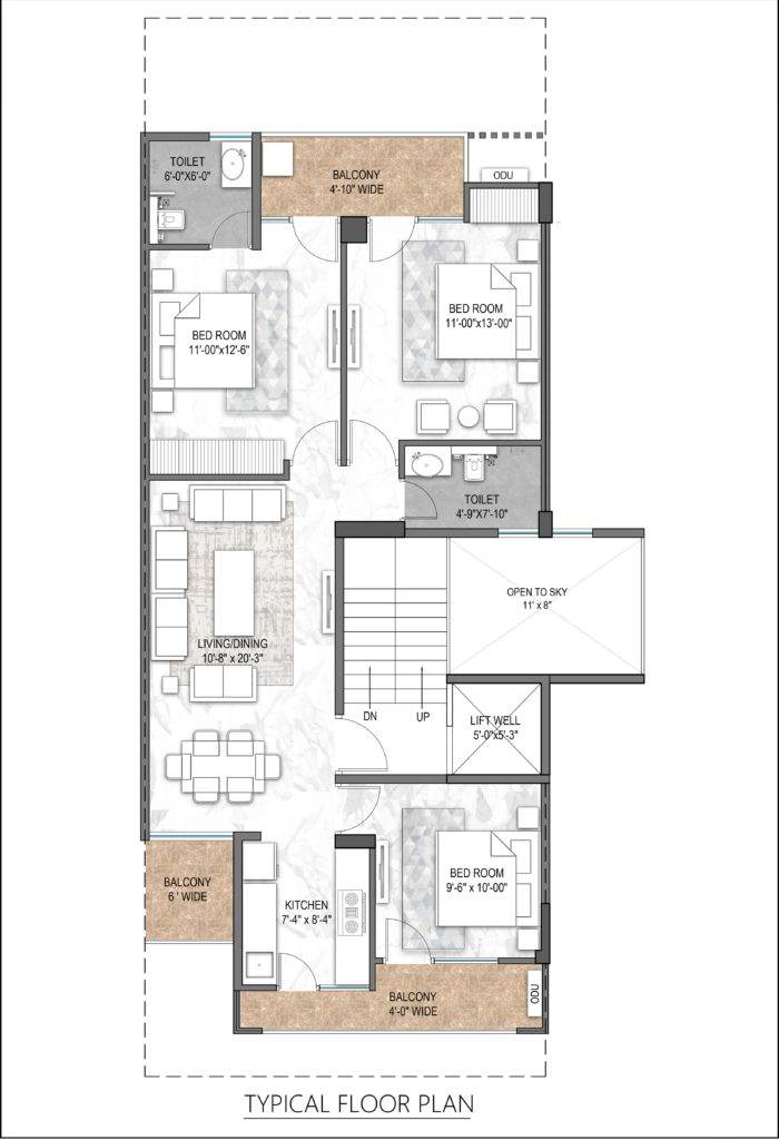 Landmark Avana Floor Plan
