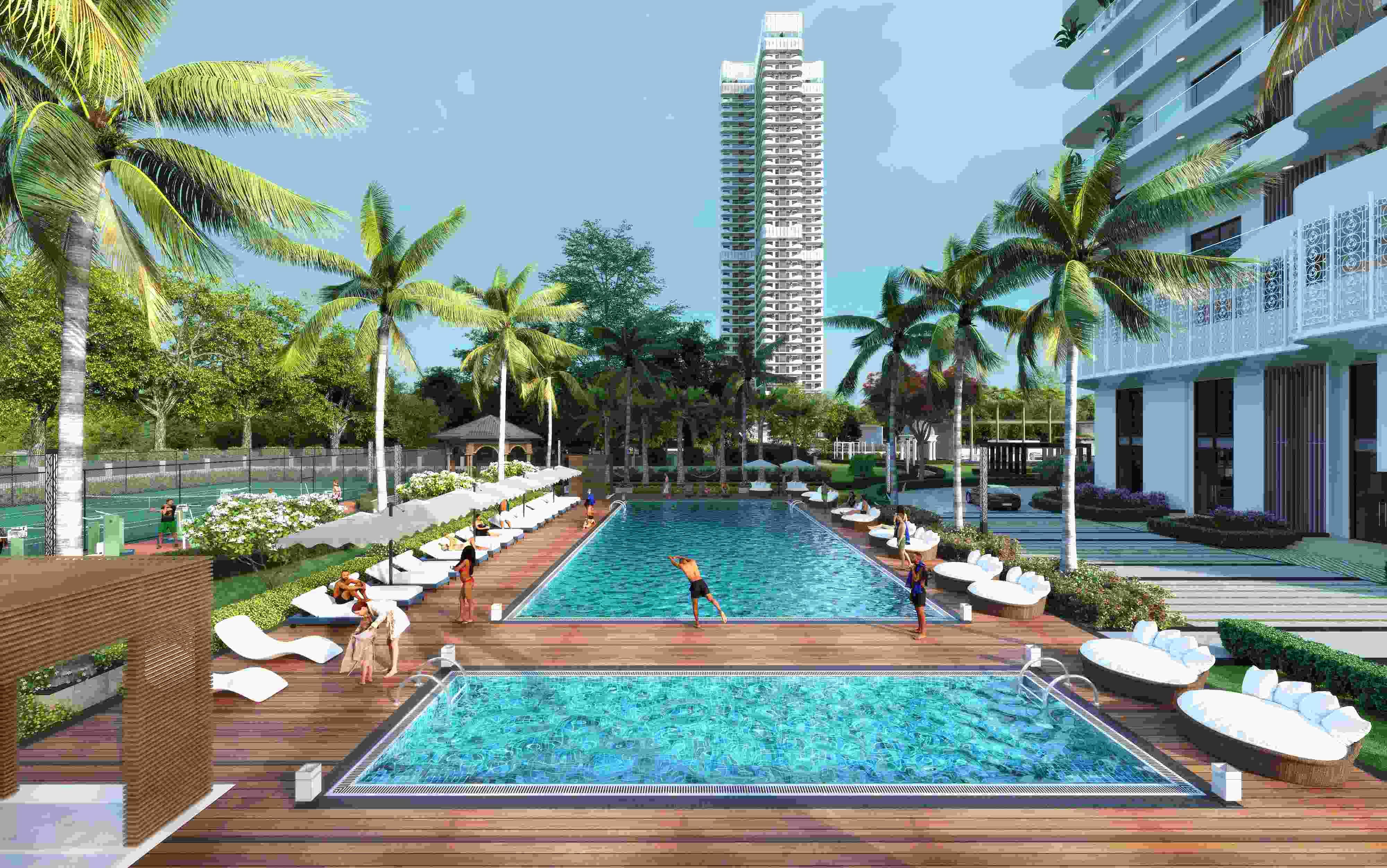 Central Park Bignonia Towers Banner