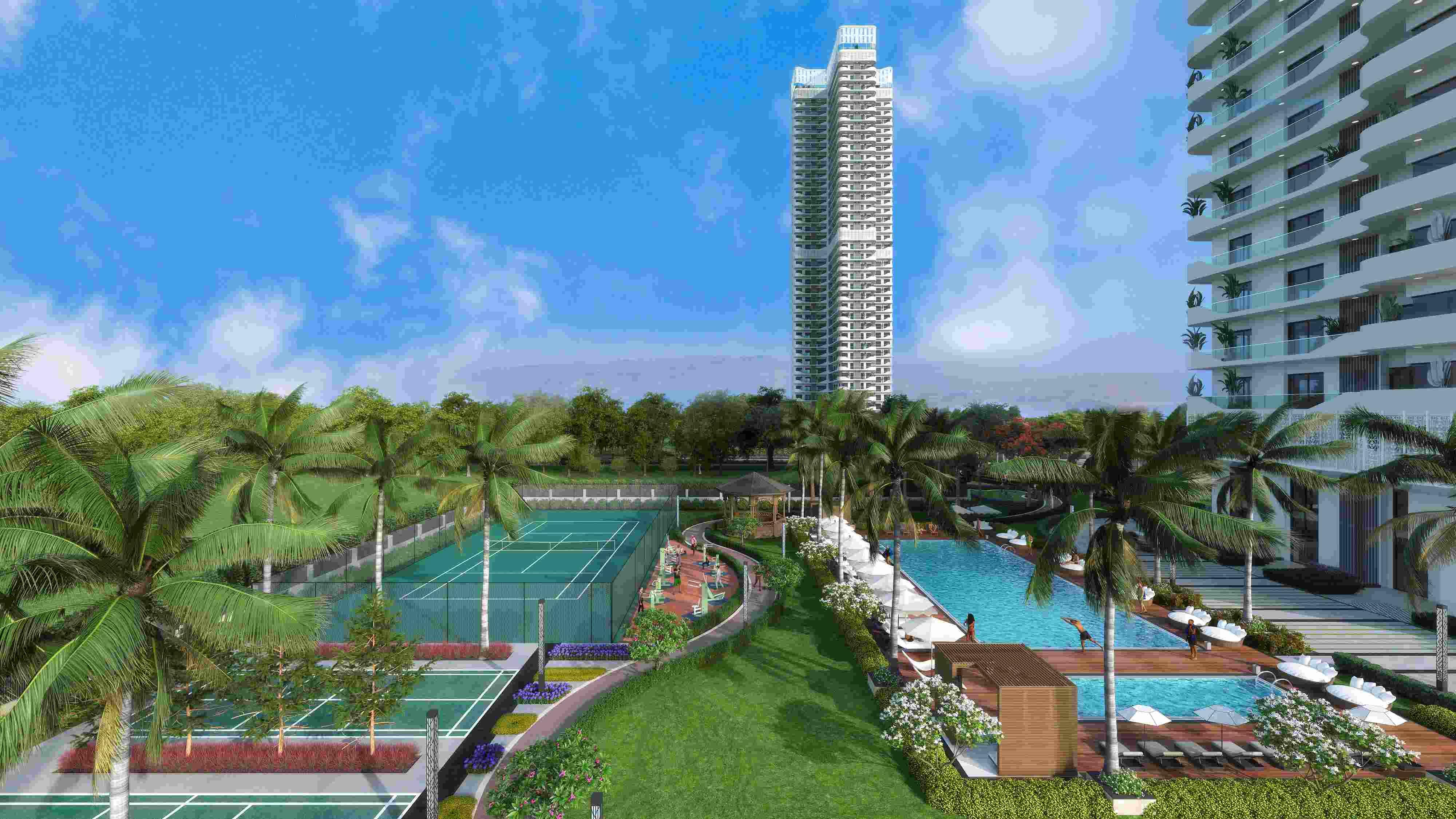 Central Park Bignonia Towers Banner