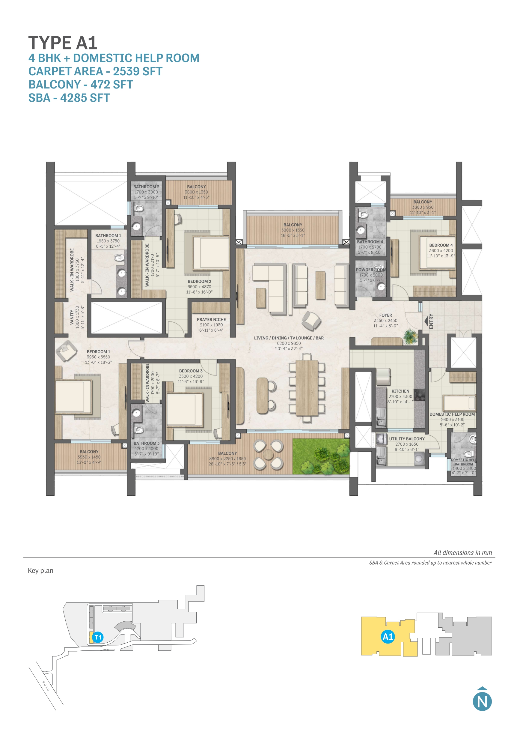 Sobha Aranya Floor Plan