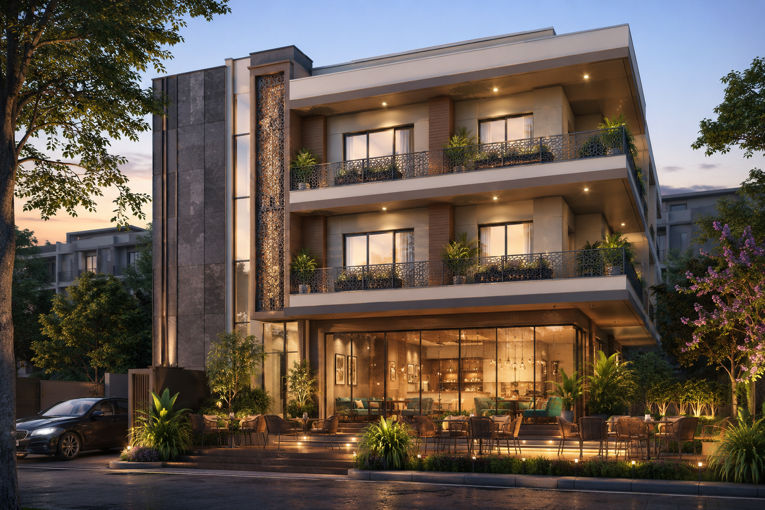 Flora Cafe Residences Banner