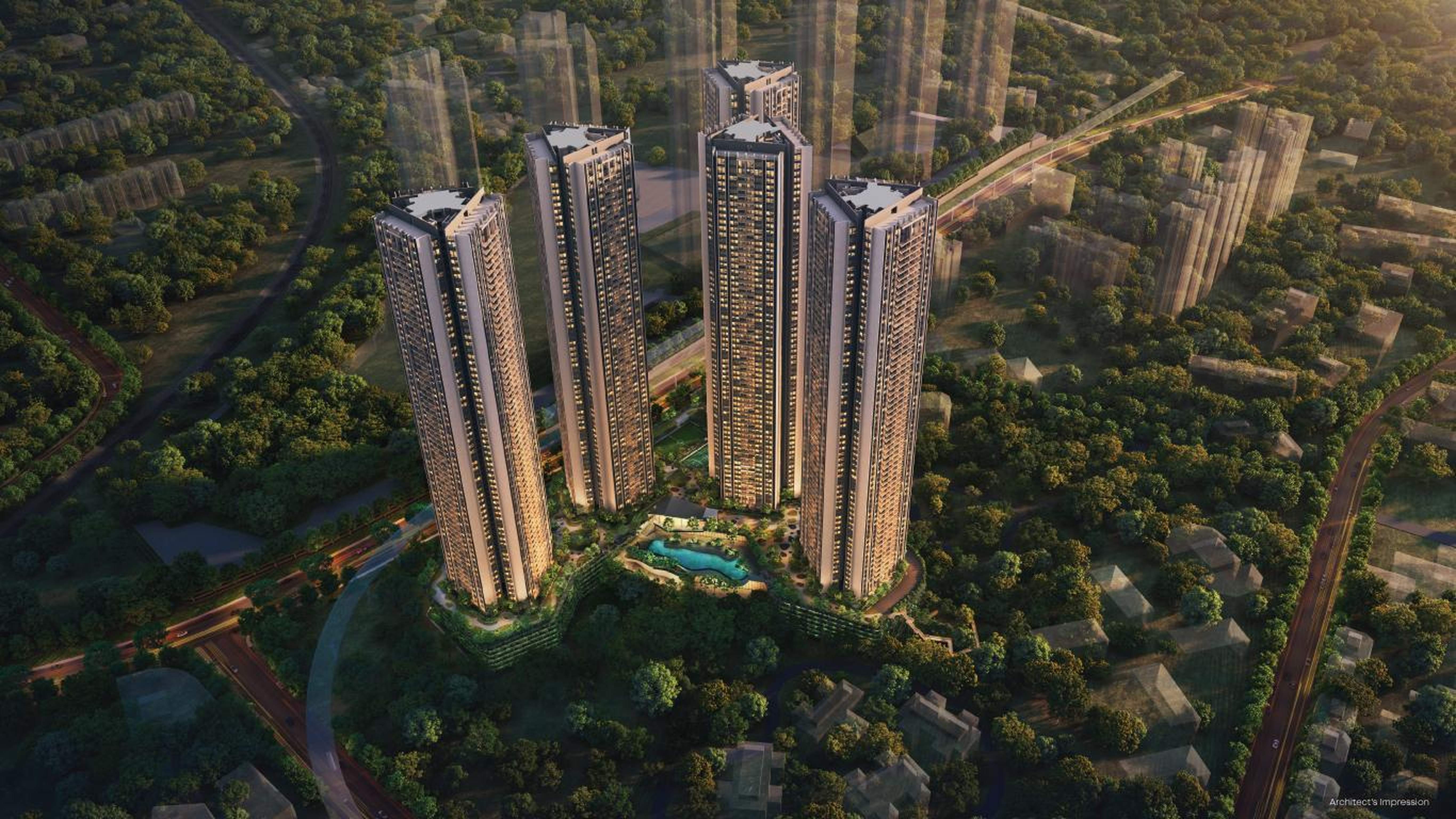 Oberoi Three Sixty North Banner