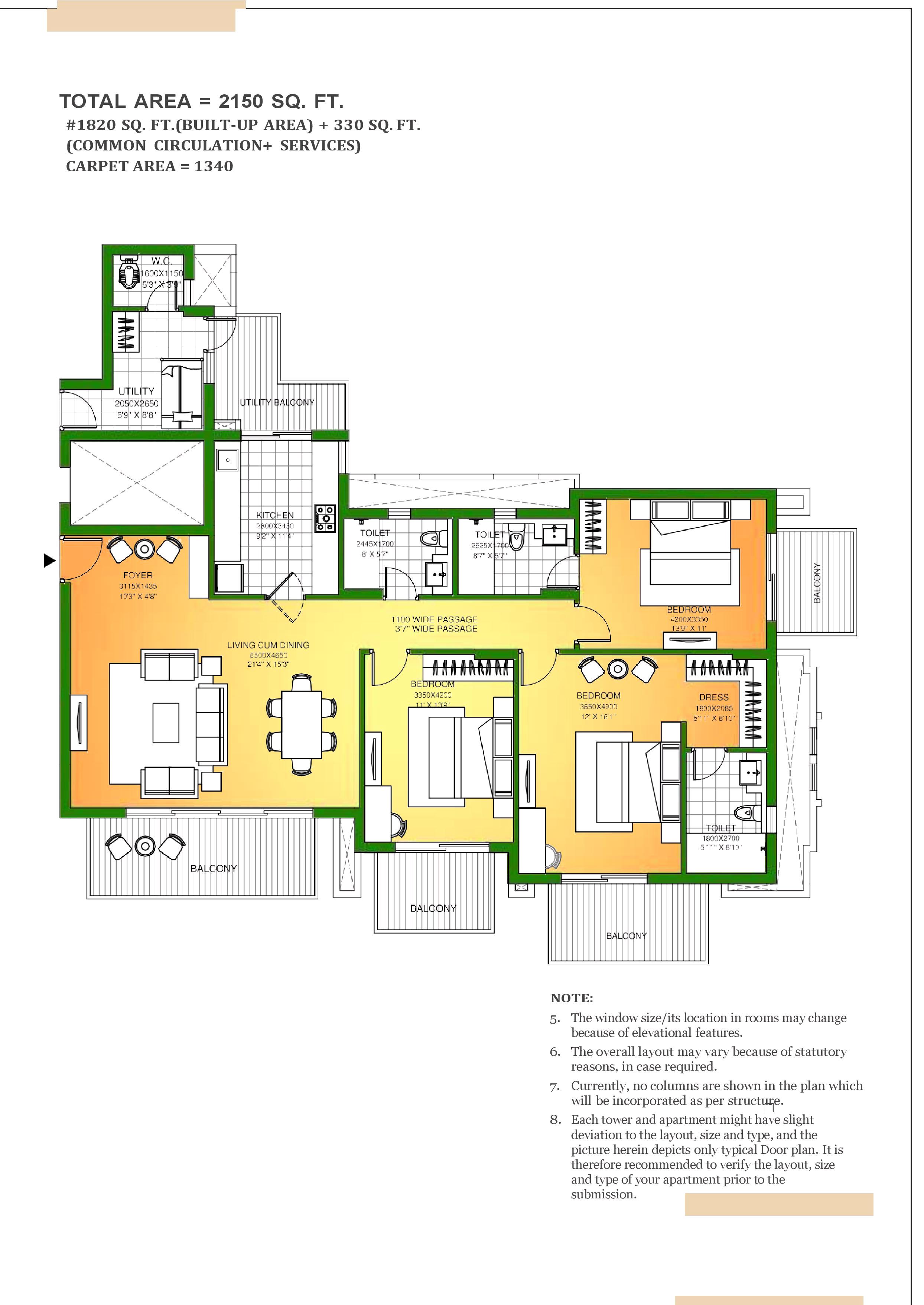 ATS Marigold Floor Plan