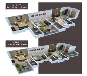  2 BHK  Apartment for sale in  Pune