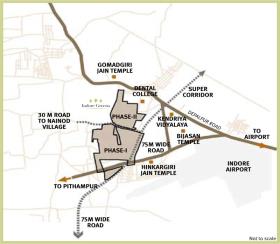   Residential Plot for sale in Indore Greens Indore