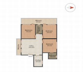  3  BHK  Independent/ Builder Floor for sale in  Faridabad