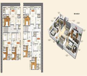  2 BHK  Apartment for sale in lvr residency Bangalore