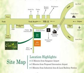    Residential Plot for sale in Oak Hills Jaipur