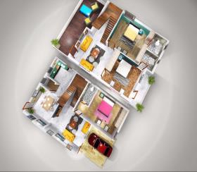  3  BHK  Villa for sale in sree city Hyderabad