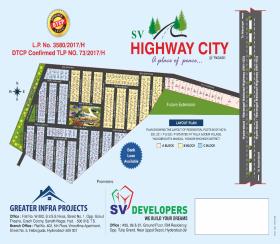    Residential Plot for sale in Hiway City Hyderabad