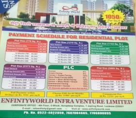    Residential Plot for sale in enfinity world Lucknow