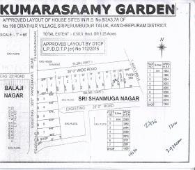   Residential Plot for sale in KUMARASAAMY GARDEN Chennai