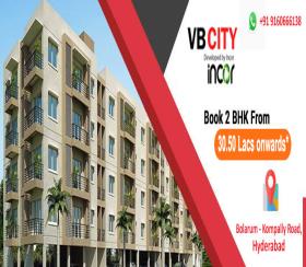 2 BHK  Apartment for sale in VB City Hyderabad